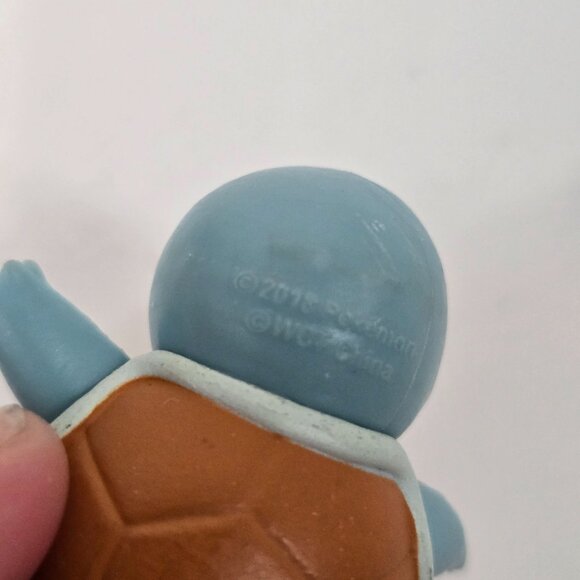 Pokemon Blastoise and Squirtle Figures Lot of 2 Wicked Cool Toys 2019 - Picture 9 of 12